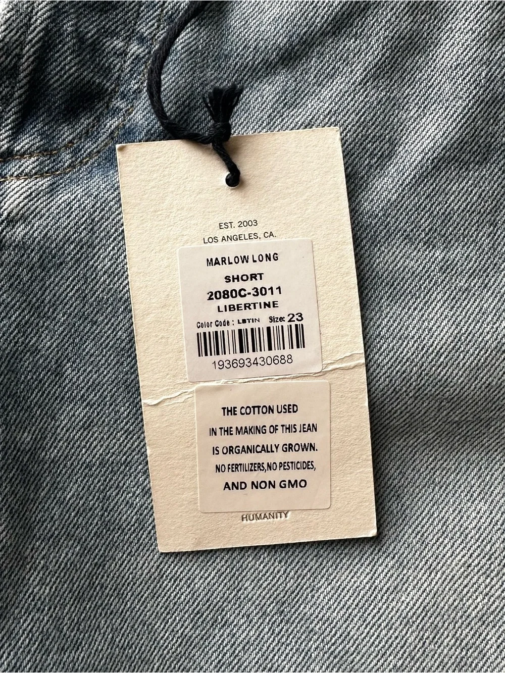 Citizens of Humanity Marlow Long Denim Shorts